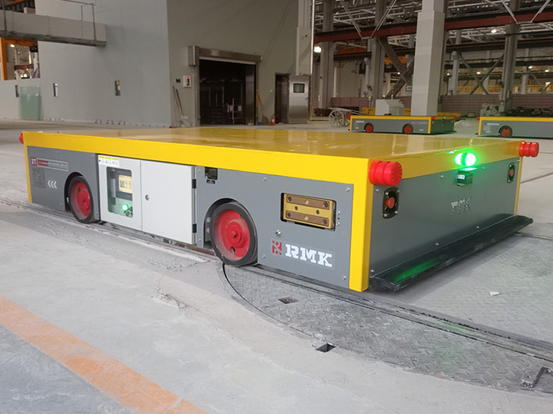 Giỏ hàng chuyển đường sắt tự động RGV cho sản xuất máy móc