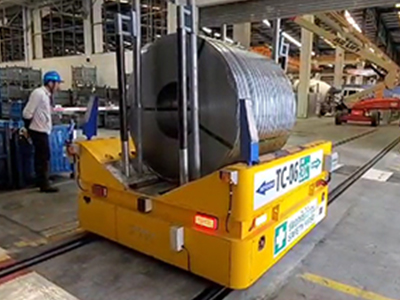 30 tấn hướng dẫn đường sắt xe chuyển điện coli xe tải vận chuyển coli