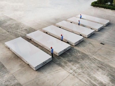 Xe đẩy vô lăng 15 tấn di động di động đa hướng