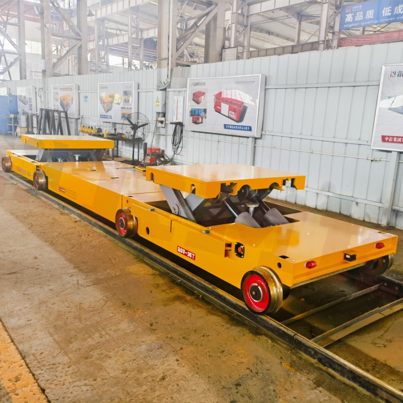 Xe tải hạng nặng 35 Tons Lifting Track Transfer Trolley