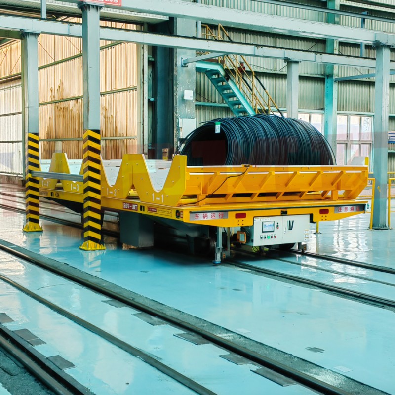 10 tấn xe đẩy đường sắt tự động RGV hình chữ V