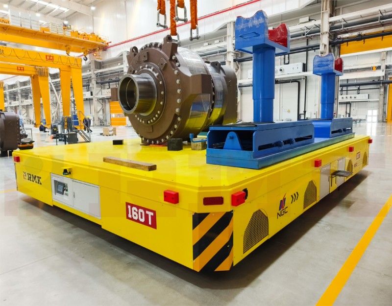 Xe đẩy tay lái đa hướng hạng nặng 160 tấn hạng nặng